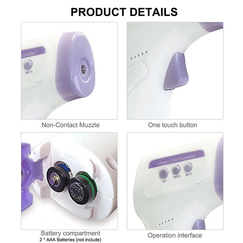 Медицинский цифровой инфракрасный термометр