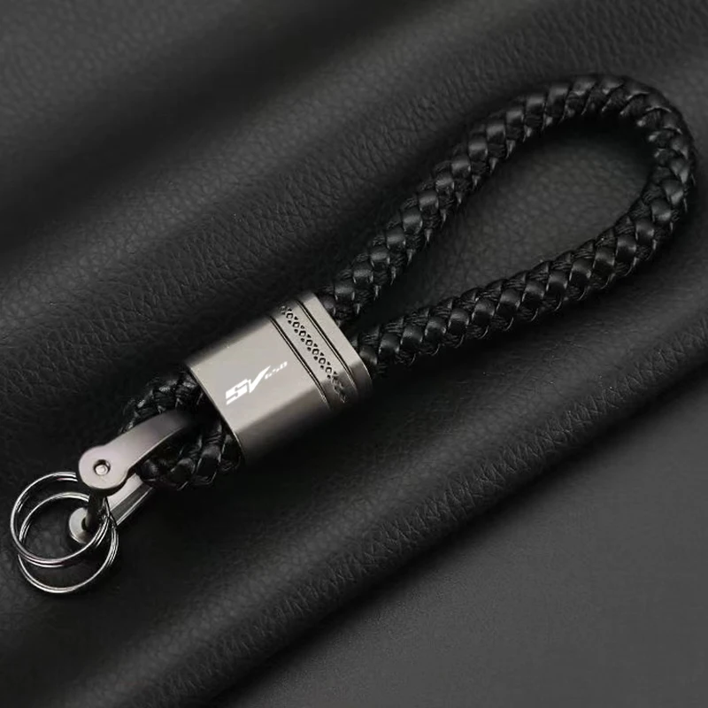 

Брелок Для Ключей Из Плетеного Шнура С Логотипом На Заказ Для Мотоциклов Suzuki SV650, SV650X, SV650S, Металлический