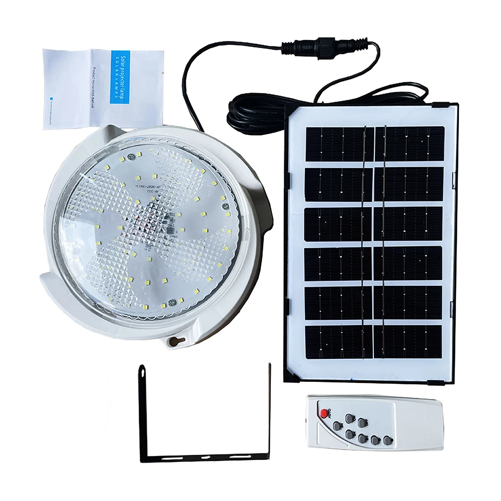 

Портативный солнечный светильник для коридора, светодиодный потолочный светильник с длительным сроком службы батареи и низким энергопотр...