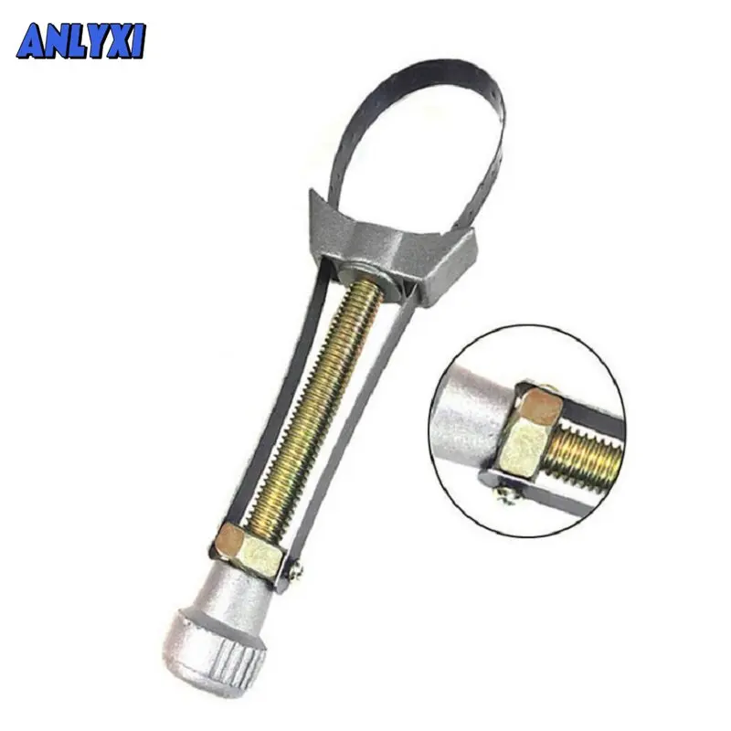 

Car Oil Filter Removal Tool Cap Spanner Strap Wrench 60mm To 120mm Diameter Adjustable Automobile Oil Grid Removing Repair Tools