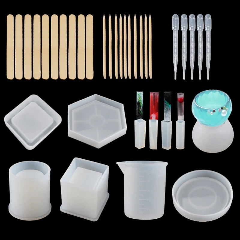 

Подсвечник для мыла, пепельницы, цветочный горшок из смолы, 41 шт.