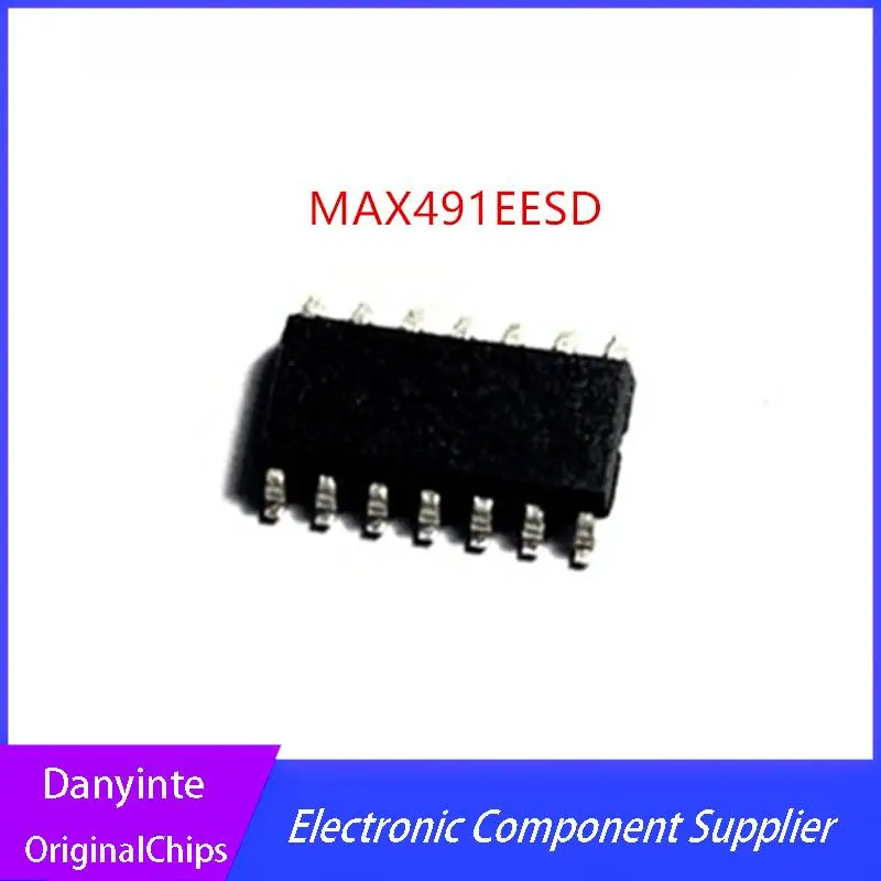 

NEW 10PCS/LOT MAX491EESD MAX491E MAX491 SOP-14