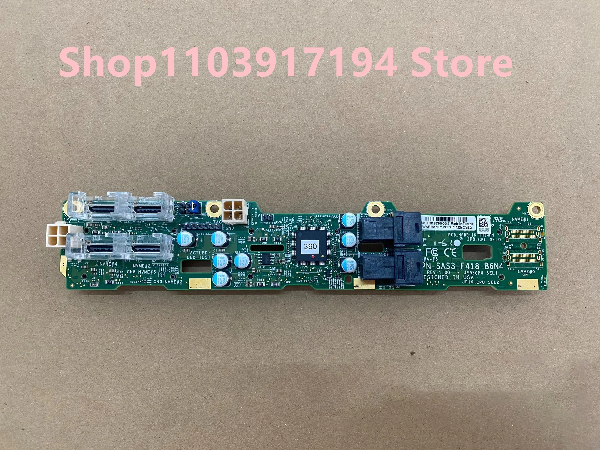 Для Supermicro BPN-SAS3-F418-B6N4 жесткого диска Backplane