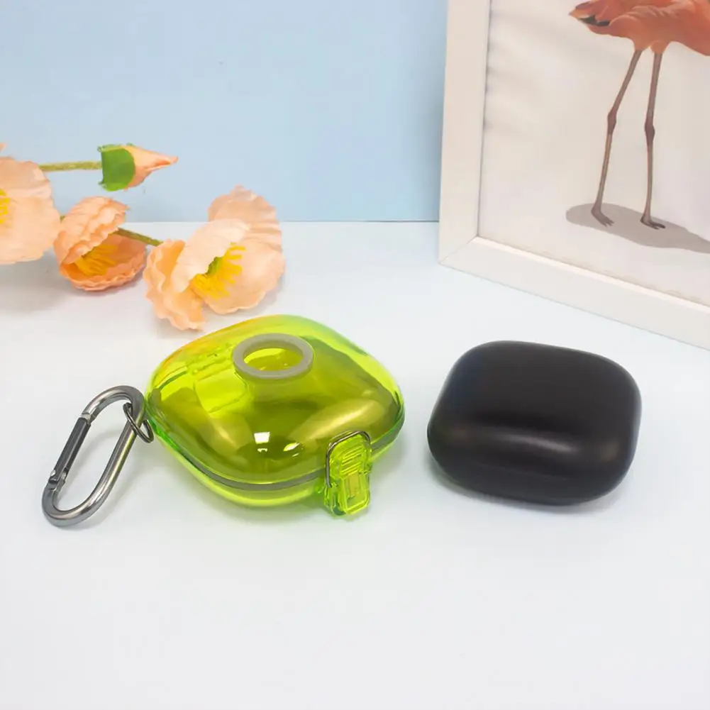 

Headphone Cover 1 Set Lightweight Anti-lost Lanyard Sweatproof Quick Installation Headset Case