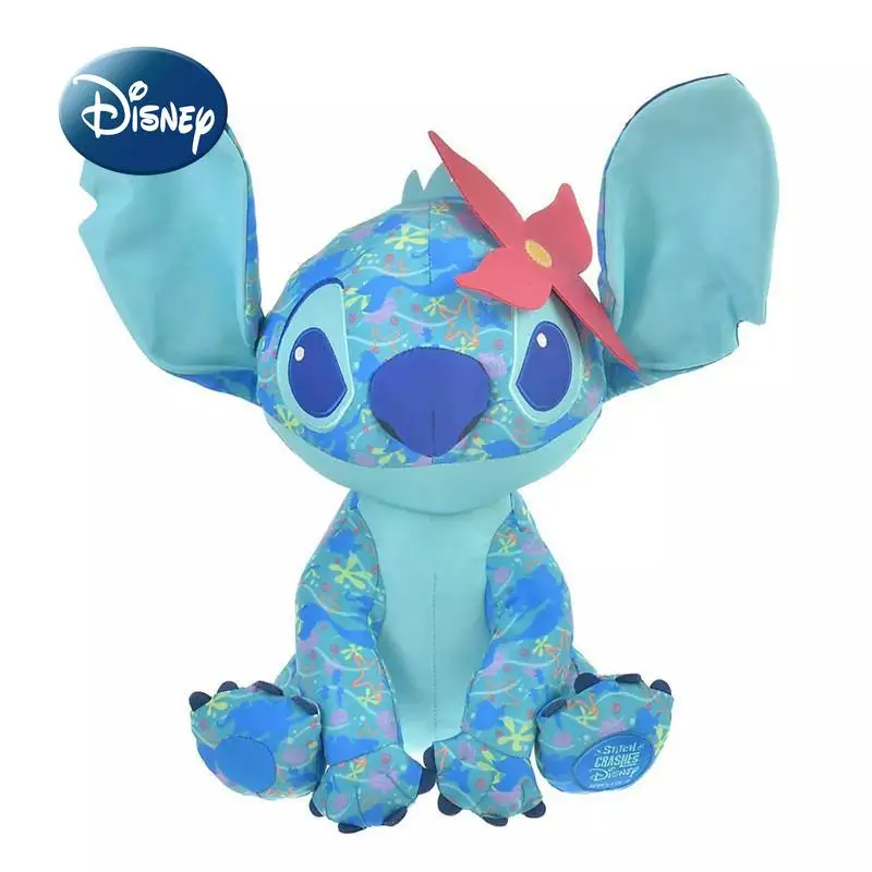 

Новинка, плюшевая милая плюшевая подушка Disney со строчкой, 38 см, ограниченная серия, Лило и Ститч, женский подарок на день рождения