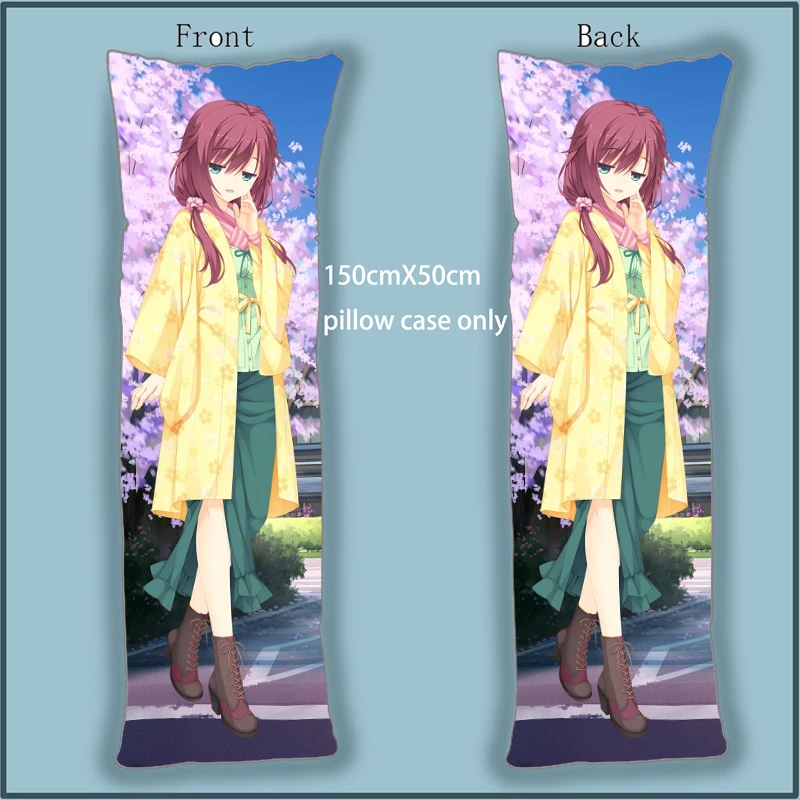 

Anime Dakimakura Body Pillow Case Senren*Banka Maniwa Roka Cover Home Decoration Accessories 150x50cm