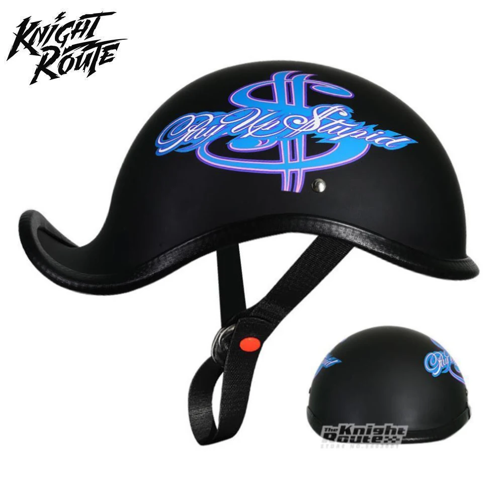 

Motorcycle Helmet Moto Motorbike Vintage Moto Casco Motorcycle Women's Open Face Vintage Retro Half Helmet Chopper Riding Biker