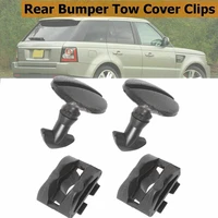 2 set for land rover discovery 3 4 models rear bumper tow cover clips towing eye trim car repair tools