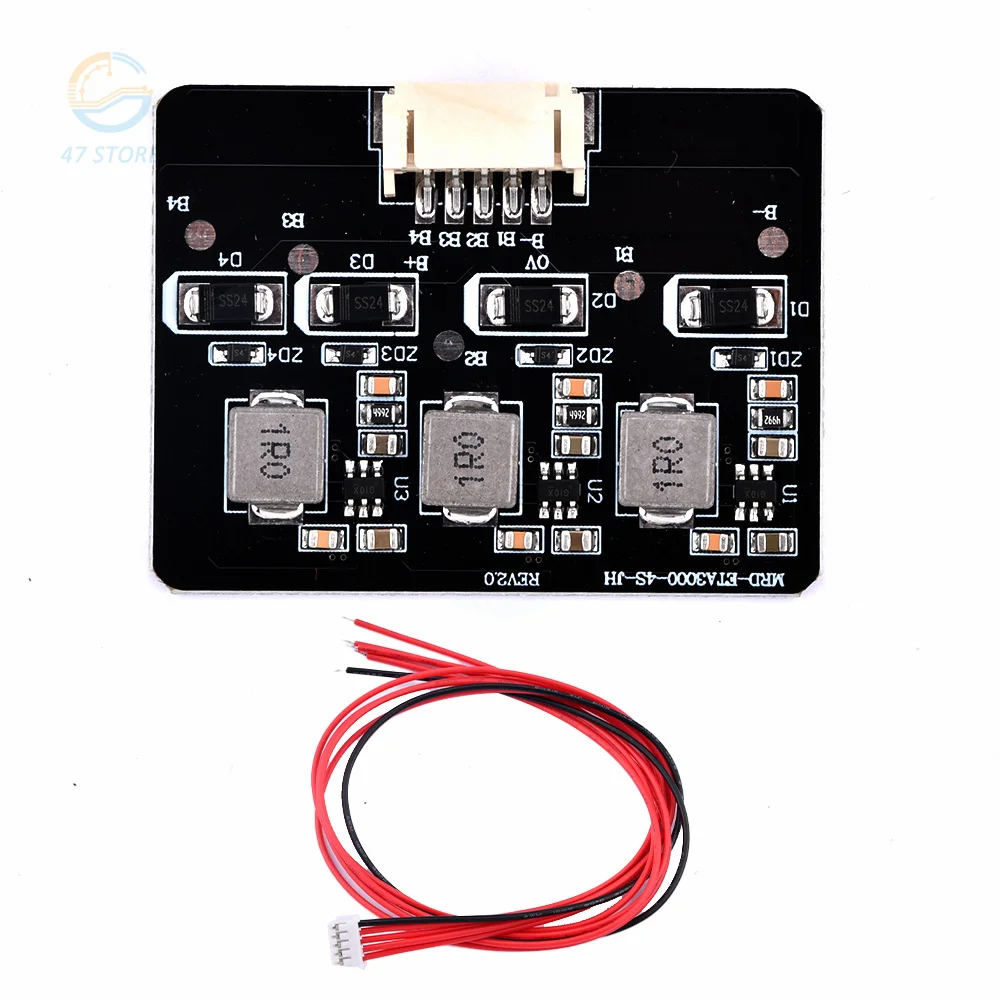 

Плата активного эквалайзера тройной литиевой батареи, передающий энергию кабан 2-8S, индуктивный преобразователь энергии, модуль высокого т...