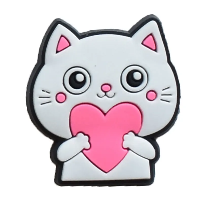 Подвески для обуви украшения подходят Crocs аксессуары милые булавки кошек