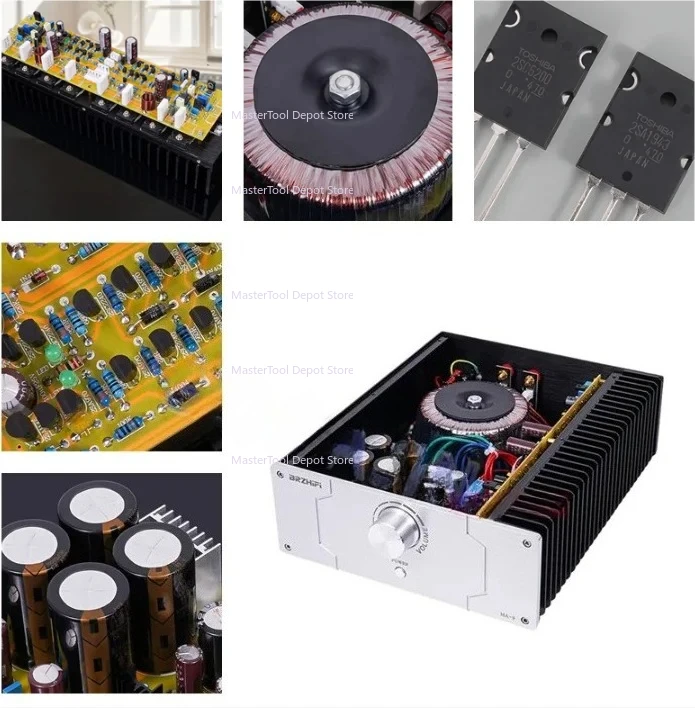 Laster 120 Вт * 2 Refere to Marantz MA-9 Усилитель мощности Двухканальная полностью симметричная схема HDAM Реальный домашний Hi-Fi усилитель (art.: 3920d3c6d20b9) - 3920d3c6d20b9