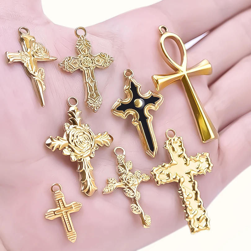 5 шт./партия подвески для украшений из нержавеющей стали