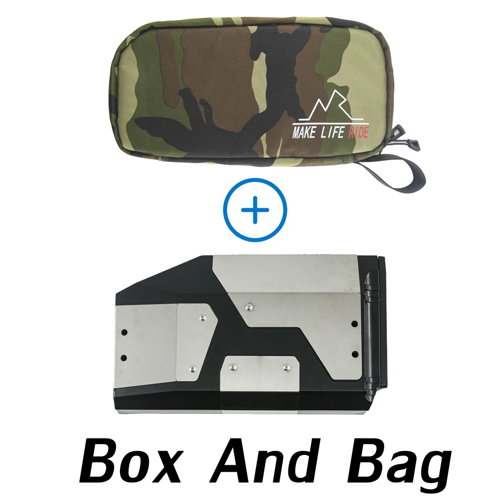 

Боковая коробка для мотоцикла, алюминиевый ящик для инструментов, сумка для хранения для BMW F850GS F750GS R1200 GS GSA R1250GS для Benelli TRK 502X 502 X