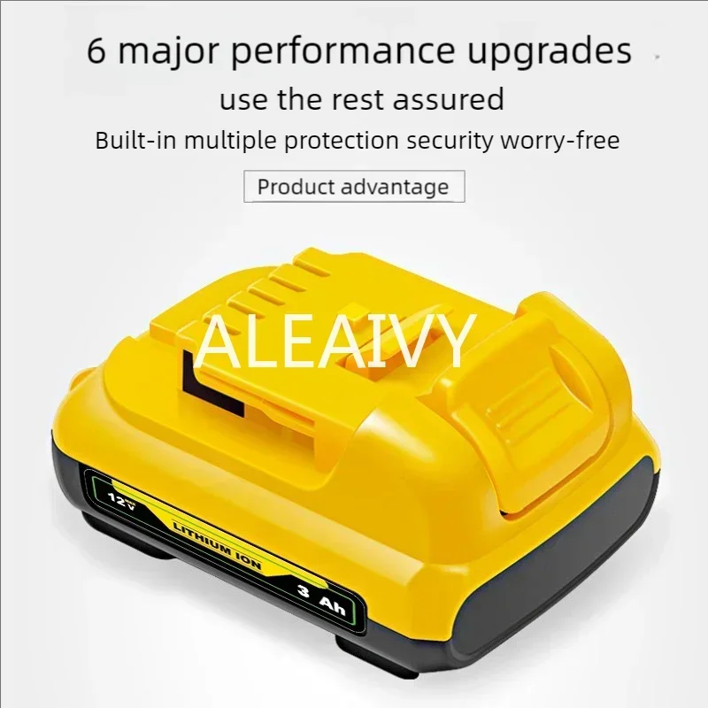 Замена Aleaivy для Dewalt 10 8 В 12 3 Ач DCB120 литий-ионный аккумулятор DCB123 DCB125 DCB124 DCB122 DCD710