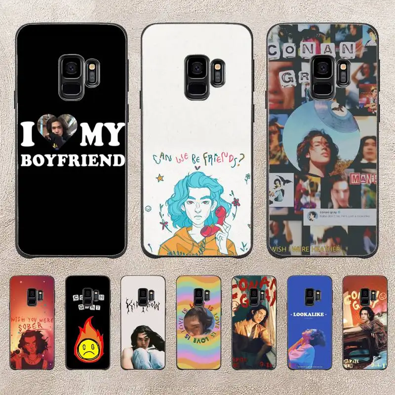 

Singer Conan Gray Phone Case For Samsung Note 8 9 10 20 Note10Pro 10lite 20ultra M20 M51 Funda Case