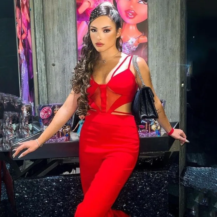 

Женский Облегающий комбинезон на бретелях-спагетти без рукавов