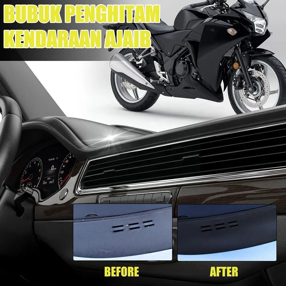 

Plastic Parts Restorer For Automobiles And Motorcycles Easy-to-use Plastic Parts Refurbishing Crystal Coating Agent With Sp H2D4