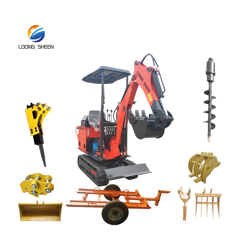 

New 2020 mini crawler excavator with many kinds accessary