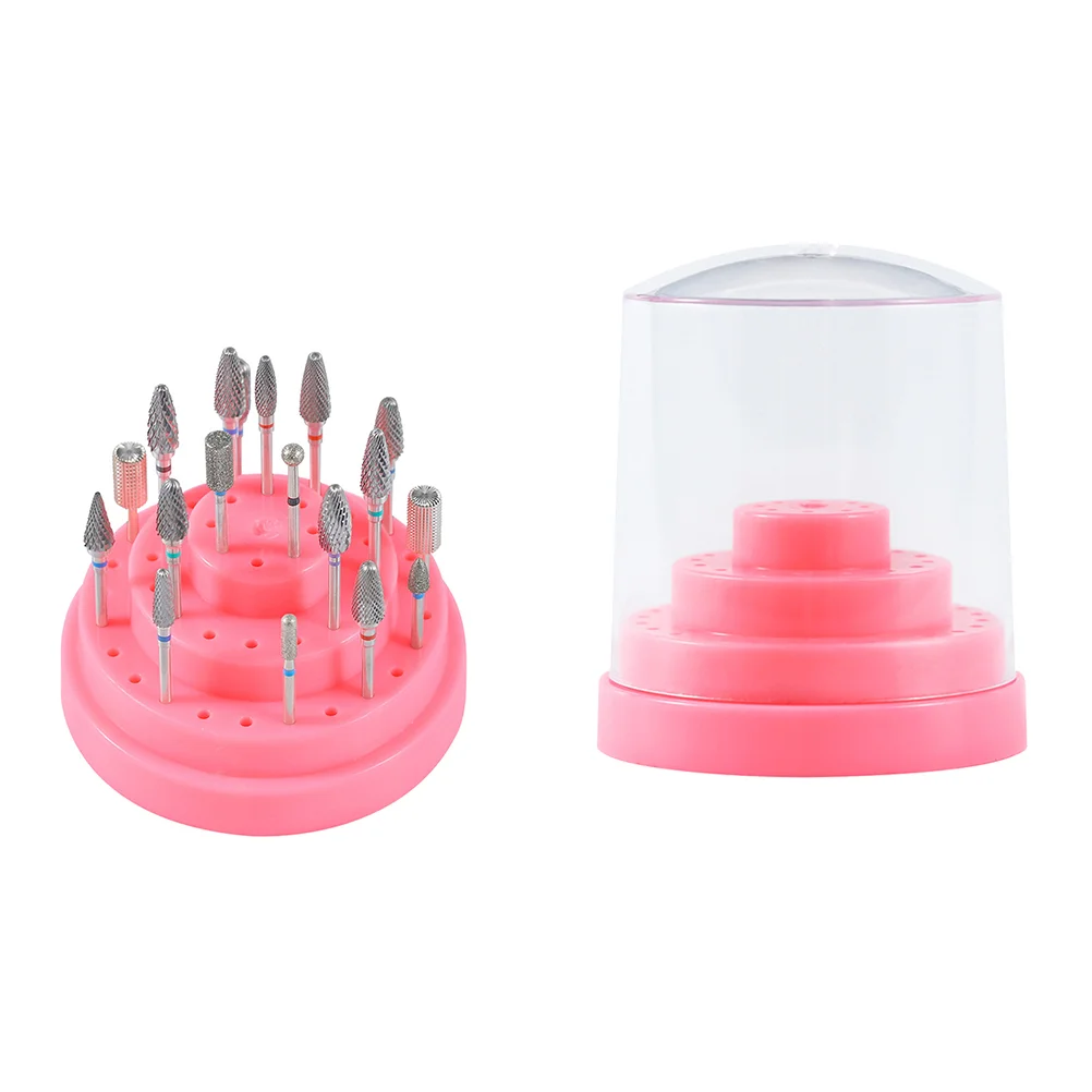 1 шт. 48 отверстий держатель для бит ногтей машина полировки шлифовальная головка