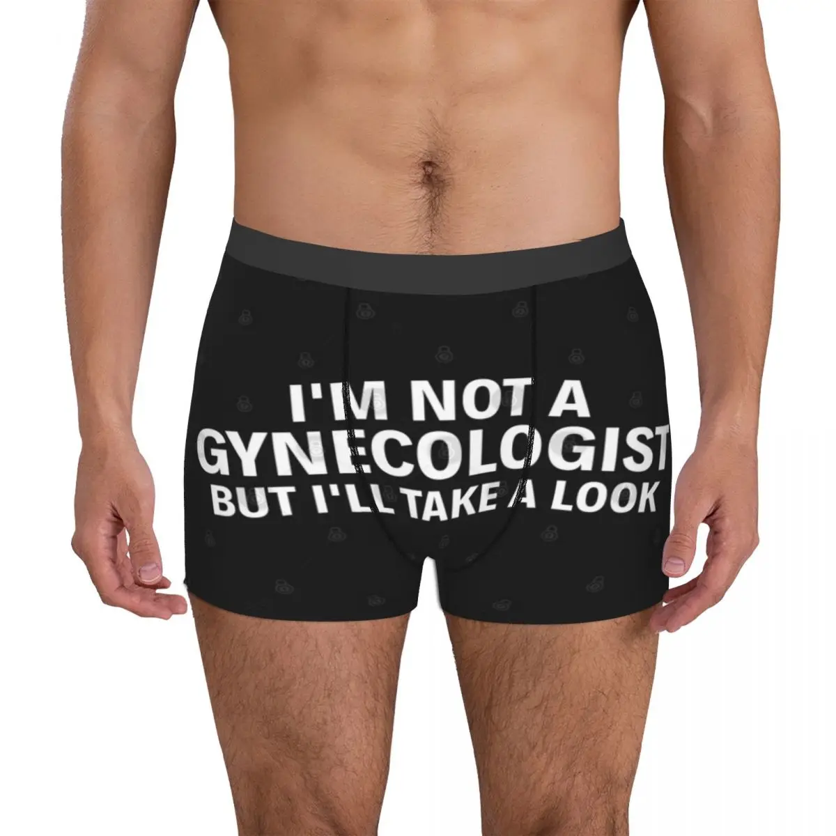 

Мужские трусы-боксеры я не гинеколог, легкие эластичные трусы разных размеров с эластичным поясом