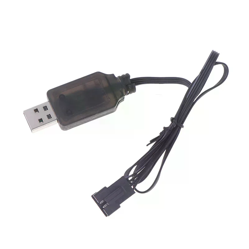 Фото Зарядное устройство USB 7.4V SM-4P для аккумуляторов электрических гелевых бластеров DE36W, DE65, HM202, EC08, EC16, M416 (1 шт.) №3