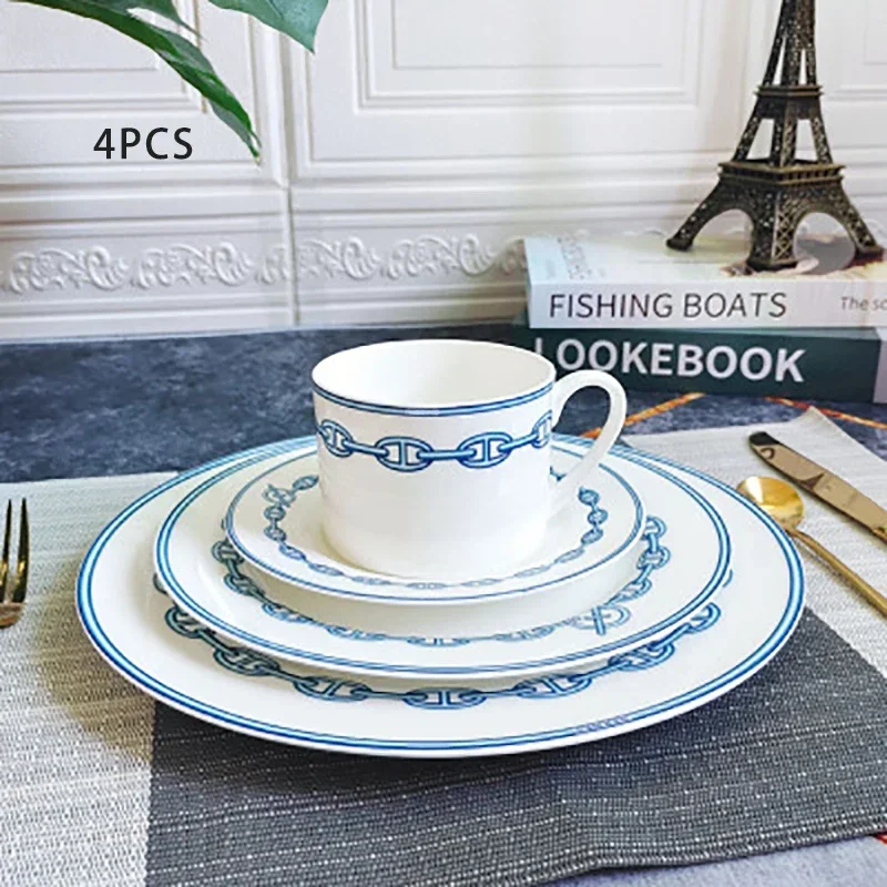 ırisches Keramik-Western-Teller-Set Стейк-теллер Солат Теллер Петербургский комплект Полный