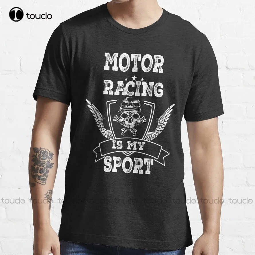 

Motor Racing Is My Sport - For Motor Racing Lovers T-Shirt Pink Shirts For Men Harajuku Streetwear Gd Hip Hop Xs-5Xl New Popular