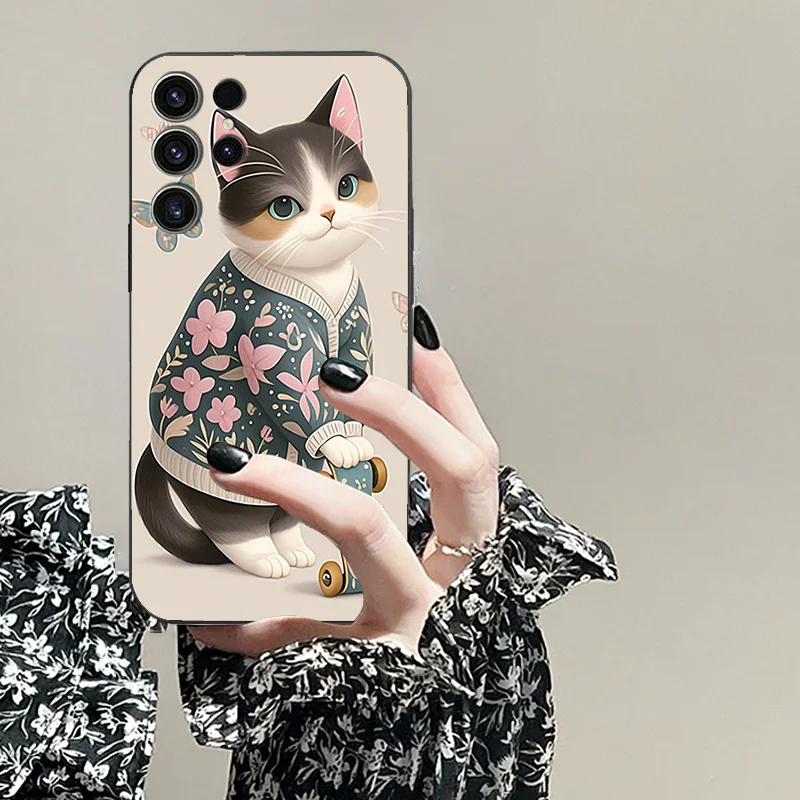 Мягкий чехол из ТПУ для Samsung S 9 8 10E A 82 32 13 53 14 42 S21ultra M 23 54 55 04 15 35 F 52 34