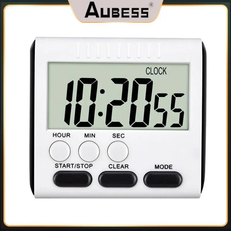 

Cooking Alarm Clock Reminder Tool Multifunctional Sleep Stopwatch Clock Loud Alarm Count-down Up Kitchen Tools And Gadgets