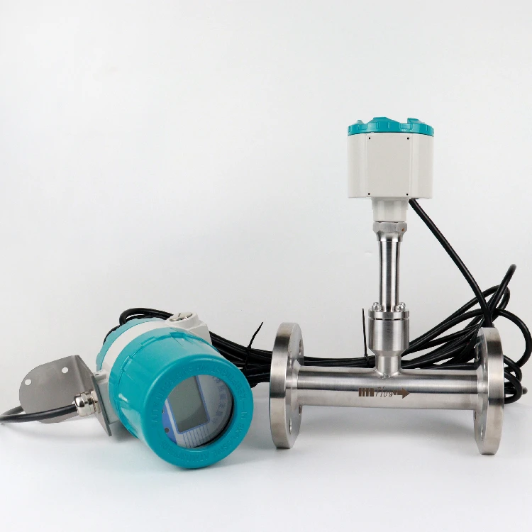 

High accuracy propane stainless steel industrial rs485 modbus 4-20mA Nitrogen natural gas LCD display thermal flow meter