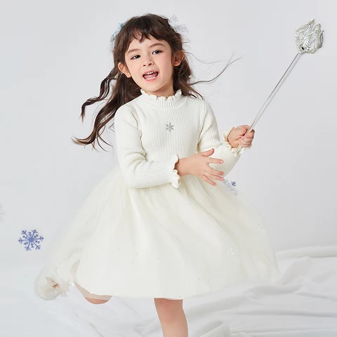 Детская одежда - платье снежинка