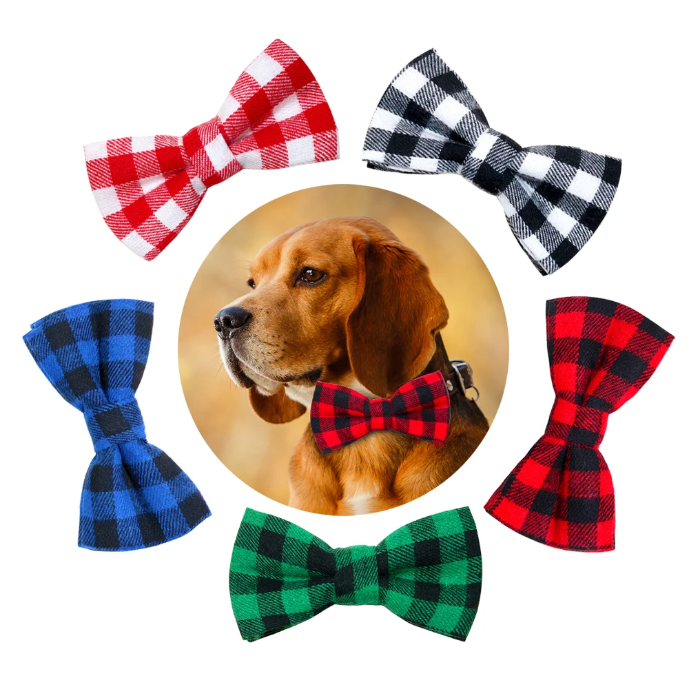 

Accessories Dog Bowknot Grooming Accessories Puppy Pet Dog Plaid Bowties Dog Dog Hair For Supplier Adjustable Pattern Bows With