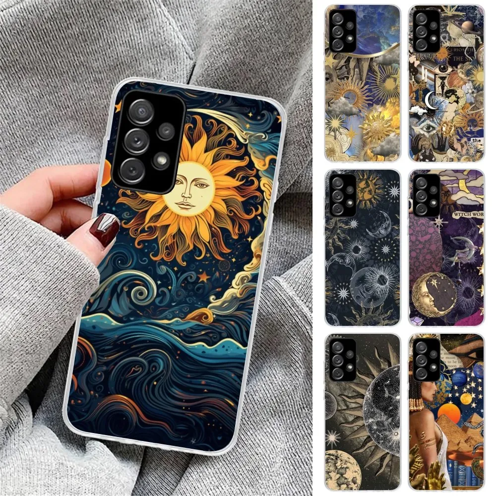 Астрологическое гадания Чехол для мобильного телефона Samsung Galaxy S23 S22 S21 Plus Ultra A12 A32