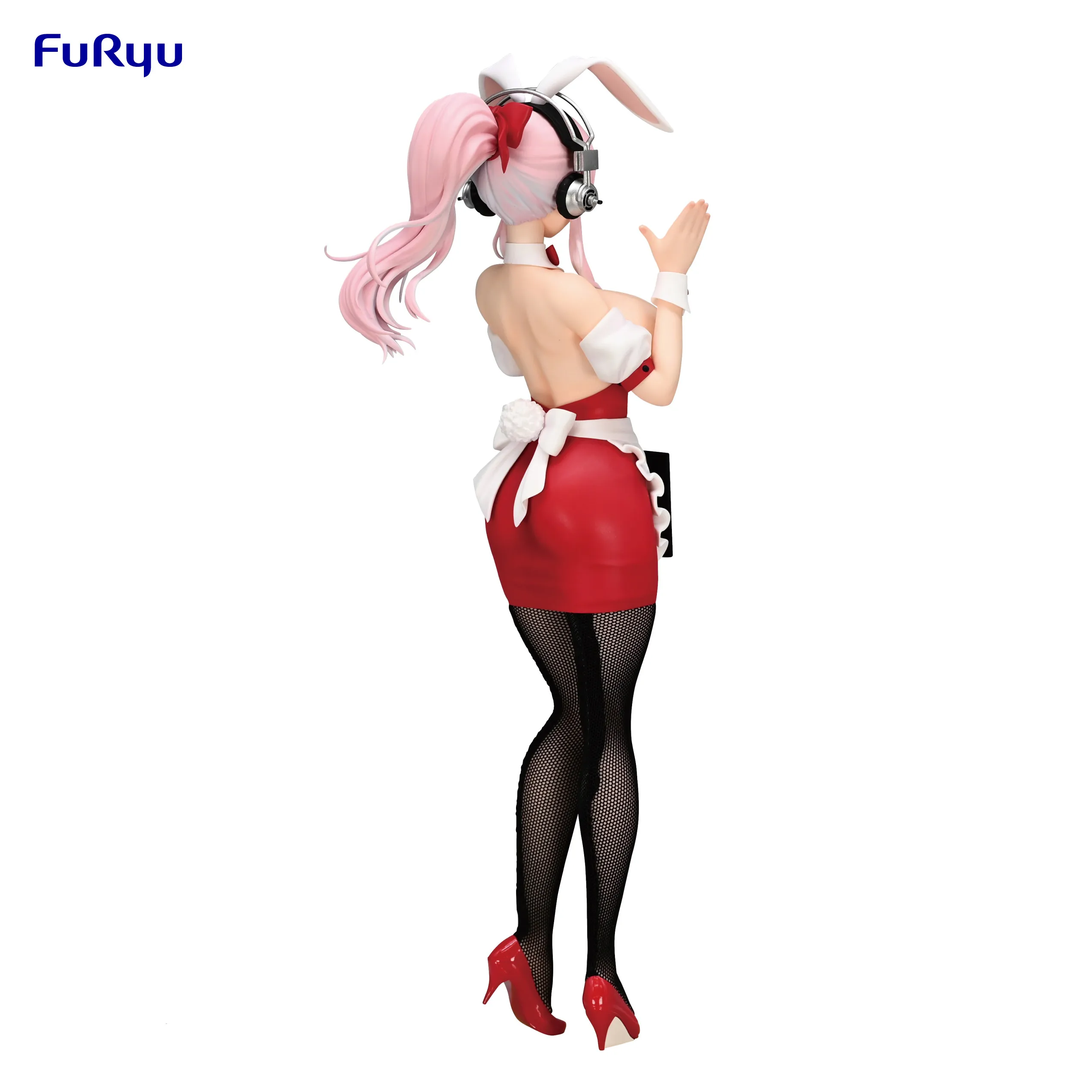 В наличии оригинальная аниме-фигурка SUPER SONICO BiCute Bunnies фигурка официантка ver. ПВХ
