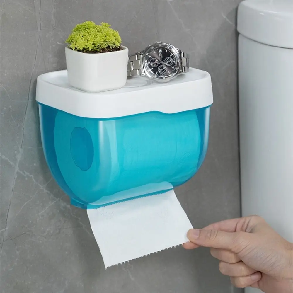 

Креативный стеллаж для хранения, настенный держатель для туалетной бумаги без отверстий, держатель для туалетной бумаги