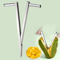 1pc silver durable stainless steel open jackfruit tools jackfruit opener stripping jackfruit special tools