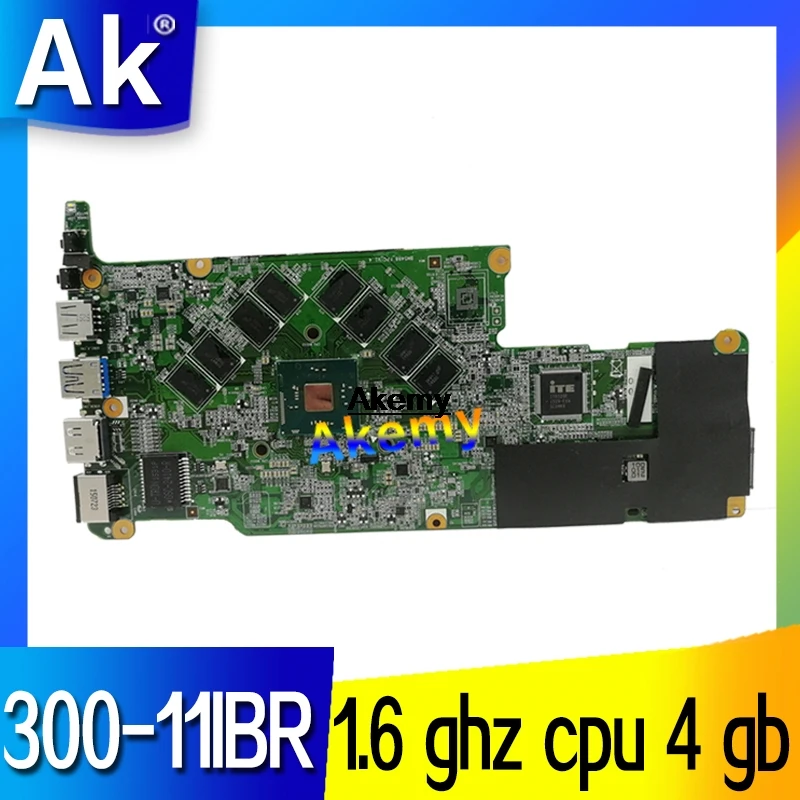 

5B20K13586 For Lenovo Yoga 300-11IBR Flex 3-1130 N3050 motherboard Laptop com Celeron 1.6 ghz cpu 4 gb onboard