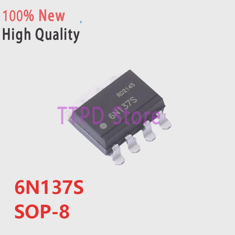 EL6N137S SOP8 Новый оригинальный оптрон с логическим выходом 6N137S высокое качество