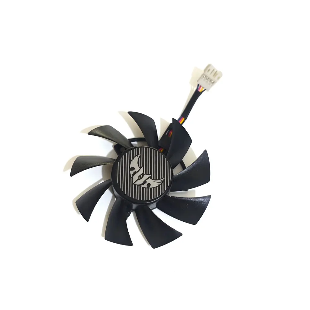 Фото Оригинальный 3FAN 75MM 7PIN PLA08015S12HH Вентилятор Охлаждения видеокарты, для ASUS GTX 1660, GTX 1660S, GTX 1660TI TUF, RX 5700, RX 5700XT TUF №3