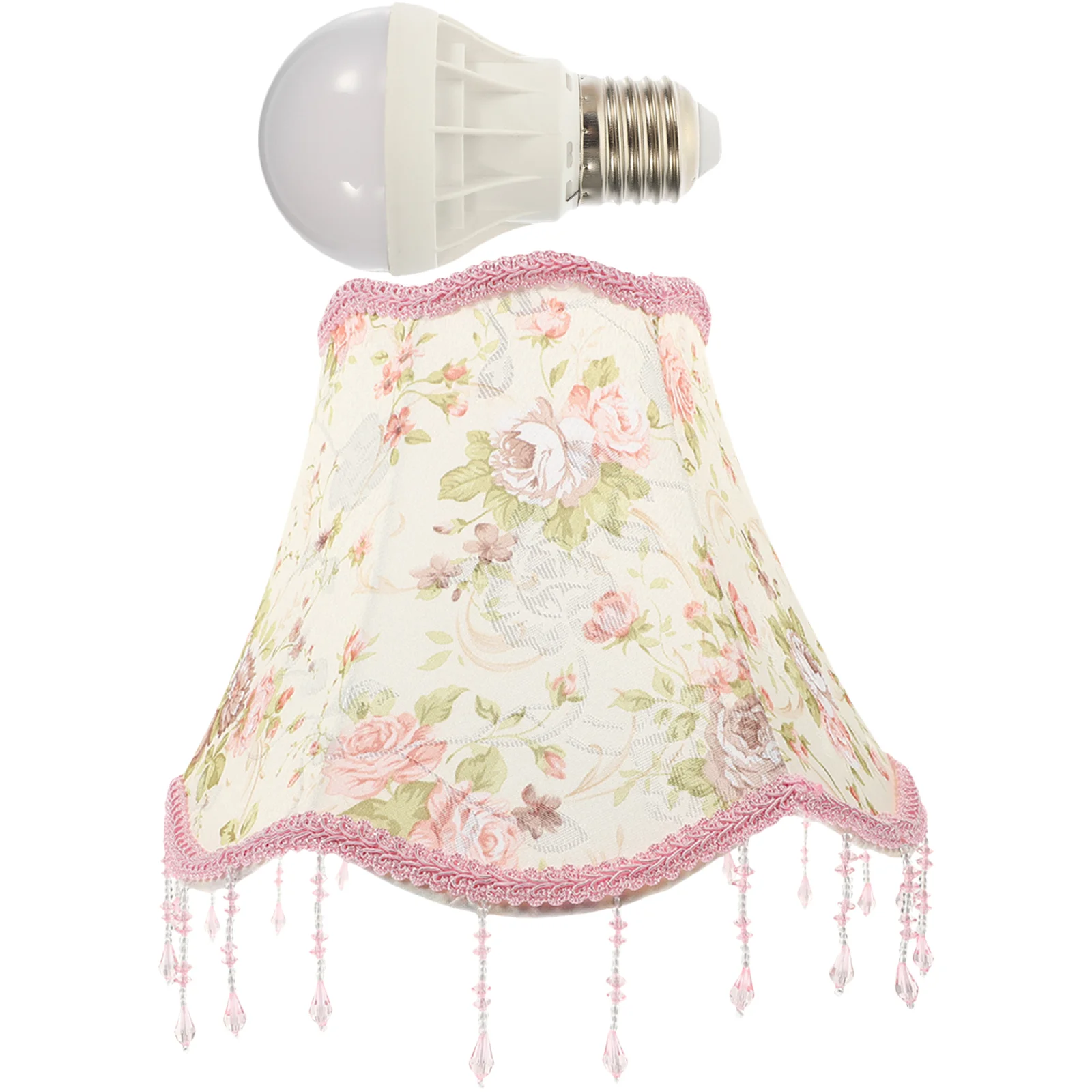 

Lamp Shade Lampshade Shades Light Coverchandelier Table Wall Floor Ceiling Covers Bulb Scallop European Retro Victorian Style