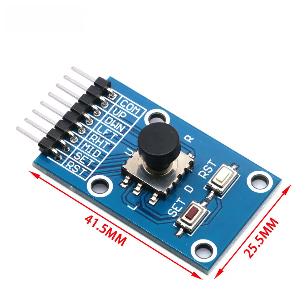 Пятинаправленный модуль навигационной кнопки для MCU AVR Game 5D Rocker Joystick, независимая клавиатура для модуля джойстика Arduino (art.: 3920d2cbae778) - 3920d2cbae778