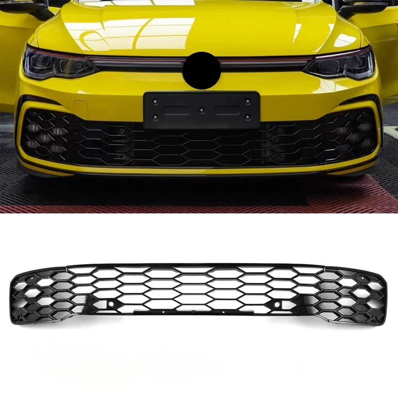 

Для Vw Golf 8 Mk8 R-Line GTI Style Автомобильные аксессуары Комплект кузова Передний бампер Решетка Украшение Спортивная версия Передняя решетка Противотуманная фара