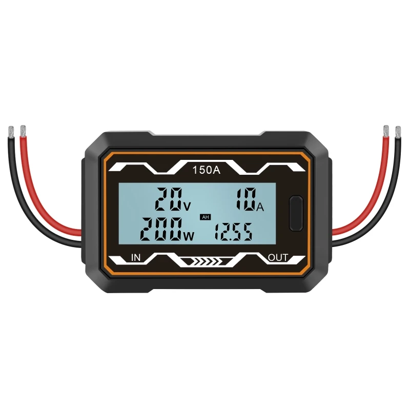 

100/150/200A Power Analyzer Watt Meter Power Analyzer High Precision AC Voltage Amp Meter Professional Watt Meter