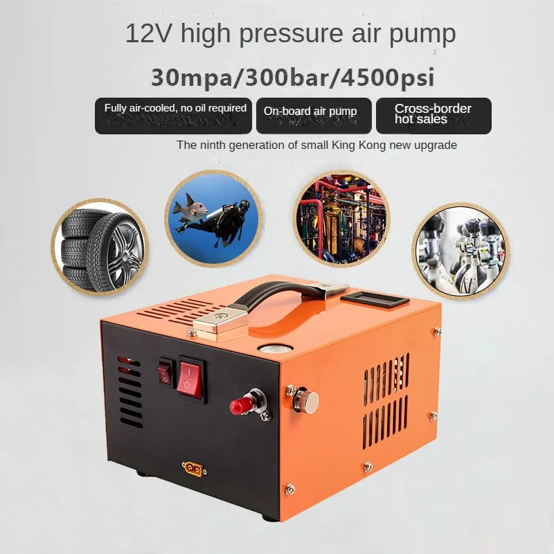 12 В 4500 фунтов на квадратный дюйм 300 бар 30 МПа воздушный автомобильный