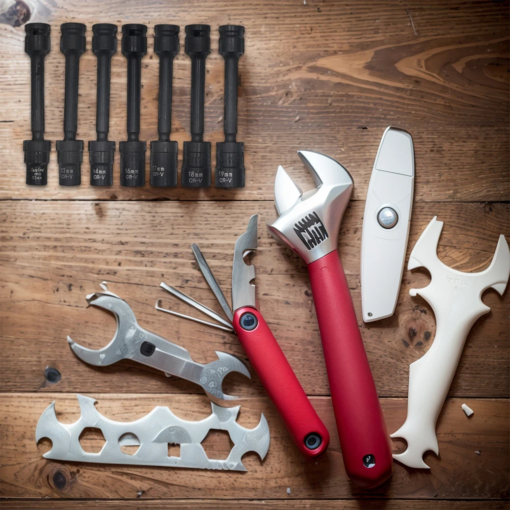 Удлинитель ударного драйвера привода 1/2 дюйма удлинитель 12/13/14/16/17/18/19 мм из