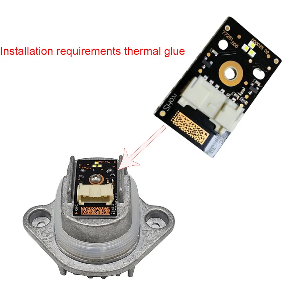Белый источник света DRL платы 63117440360 для 2015-2019 BMW 7 серии G11 G12 730i 740e 750i 750ix адаптивный