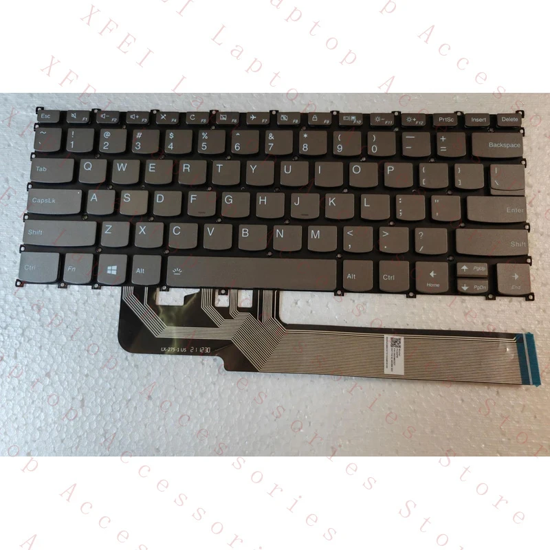Клавиатура с подсветкой D US для Lenovo ideapad S540-14 S540-14API S540-14IML 540S-14 (art.: 3920da5ea4a7d) - 3920da5ea4a7d