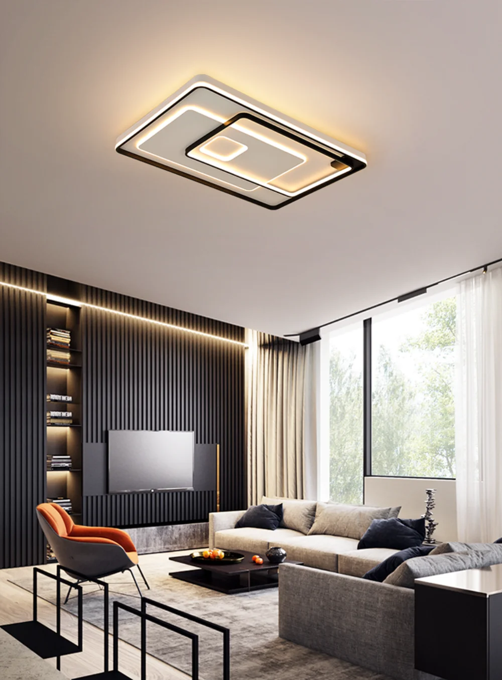 

Новые потолочные светильники для гостиной, современные потолочные светильники для спальни, для кабинета, напряжение 110-240 В