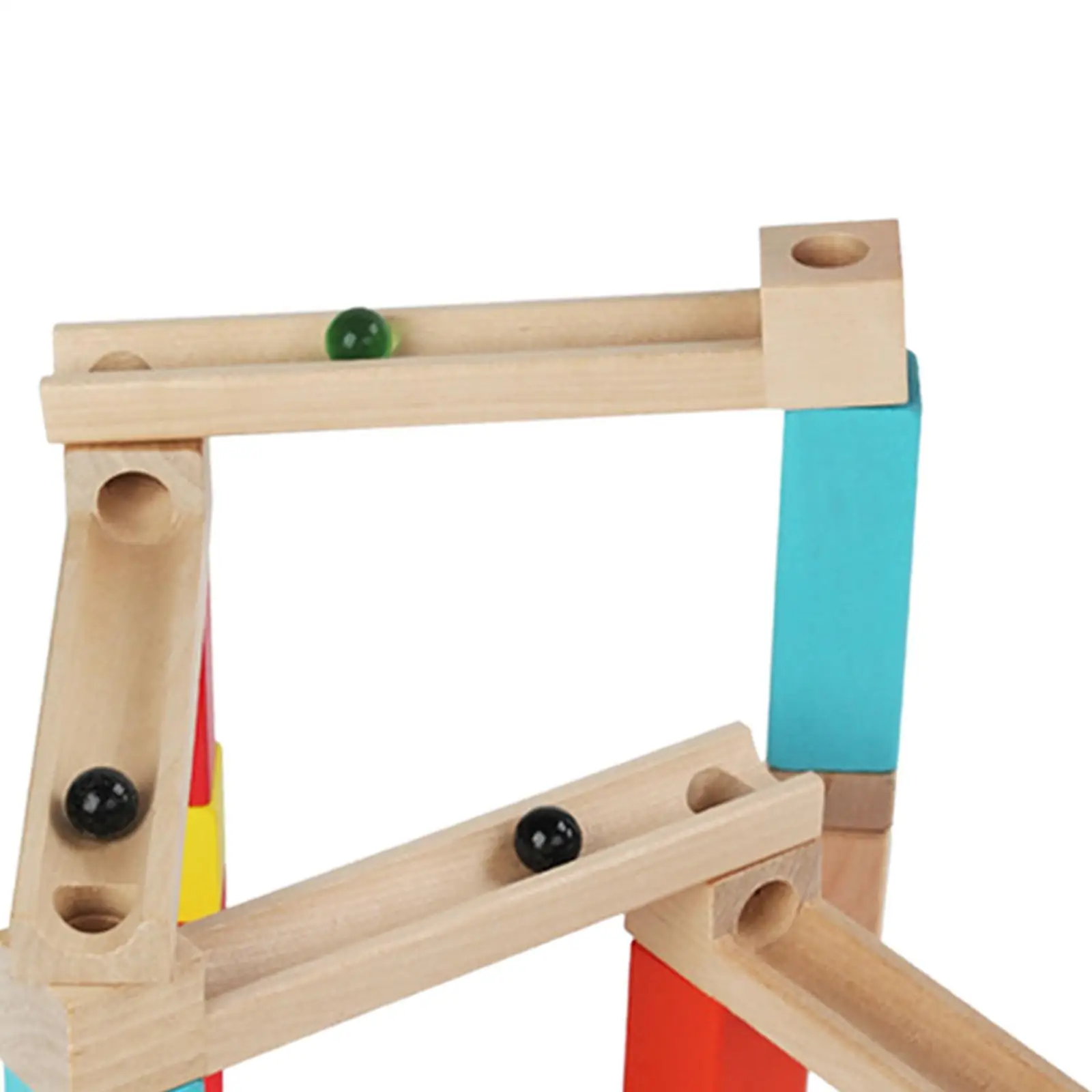 

Wooden Marble Run Learning Activities Montessori for Gifts Birthday Gift