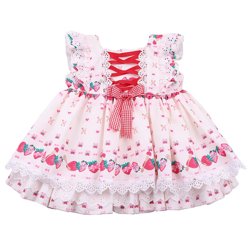 

Girl dress Flower Print Ball Gown Lace Dresses